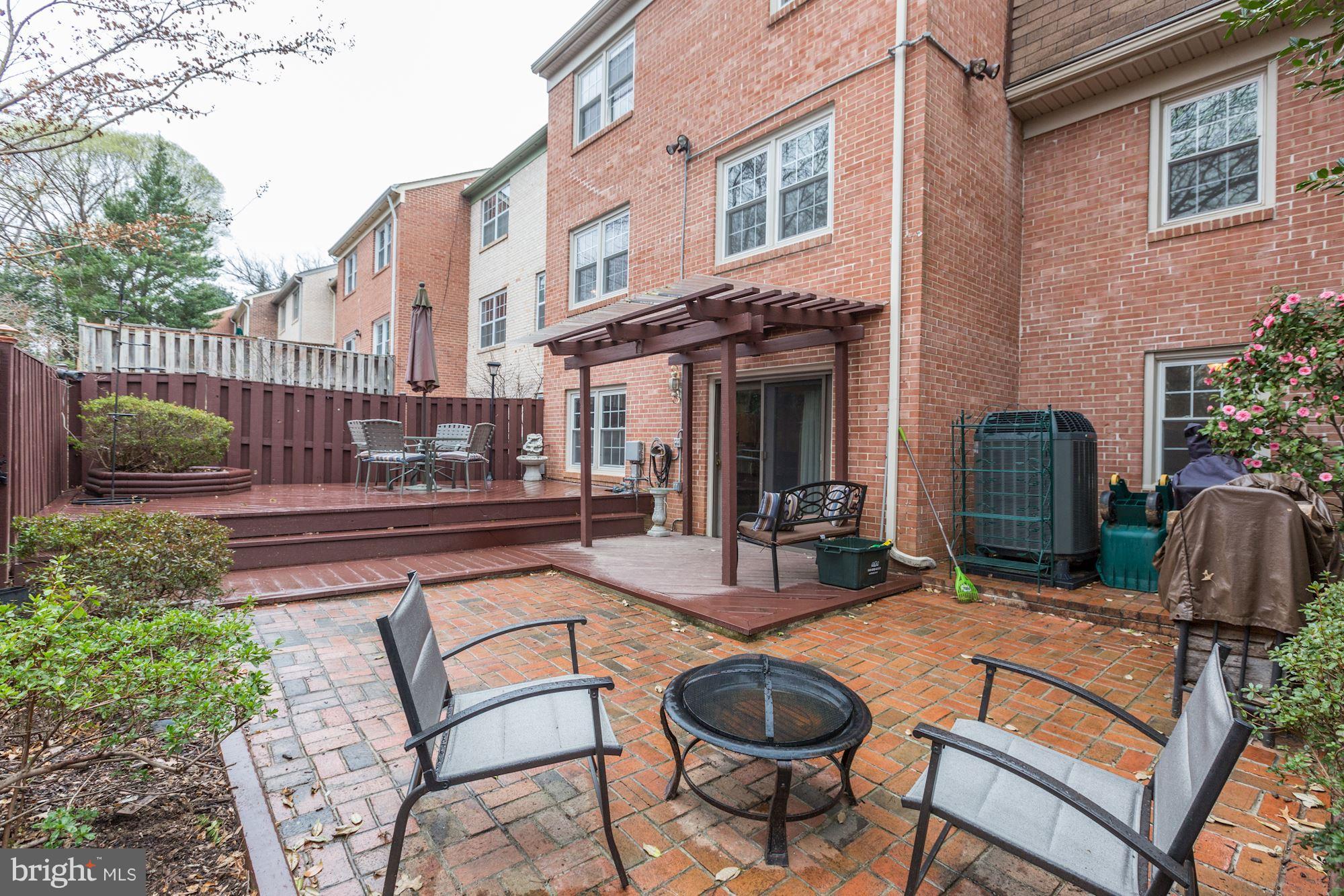 1830 Golf View Court Reston, VA 20190 - Photo 22 of 28 Brick Patio