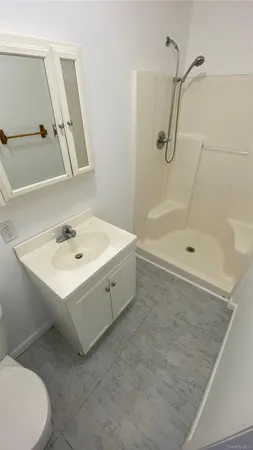 a bathroom with a sink a toilet and a bathtub