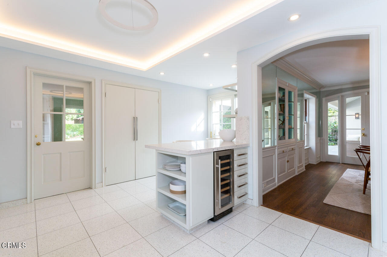 655 Elliott Drive Pasadena, CA 91106 - Photo 19 of 39 a view of kitchen with stainless steel appliances cabinets and window