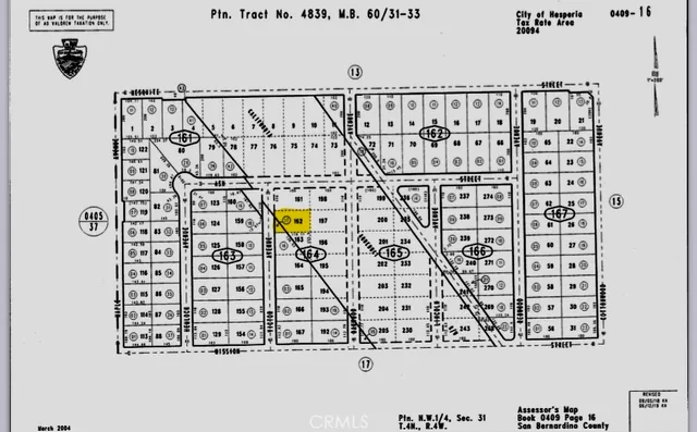 $18,000 | 0 Victor Avenue, Hesperia, CA 92345