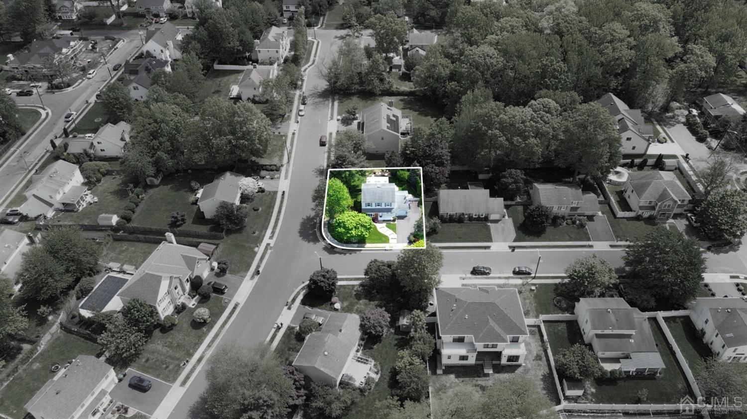 8 Farrington Street Edison, NJ 08820 - Photo 30 of 36 an aerial view of multiple houses with yard