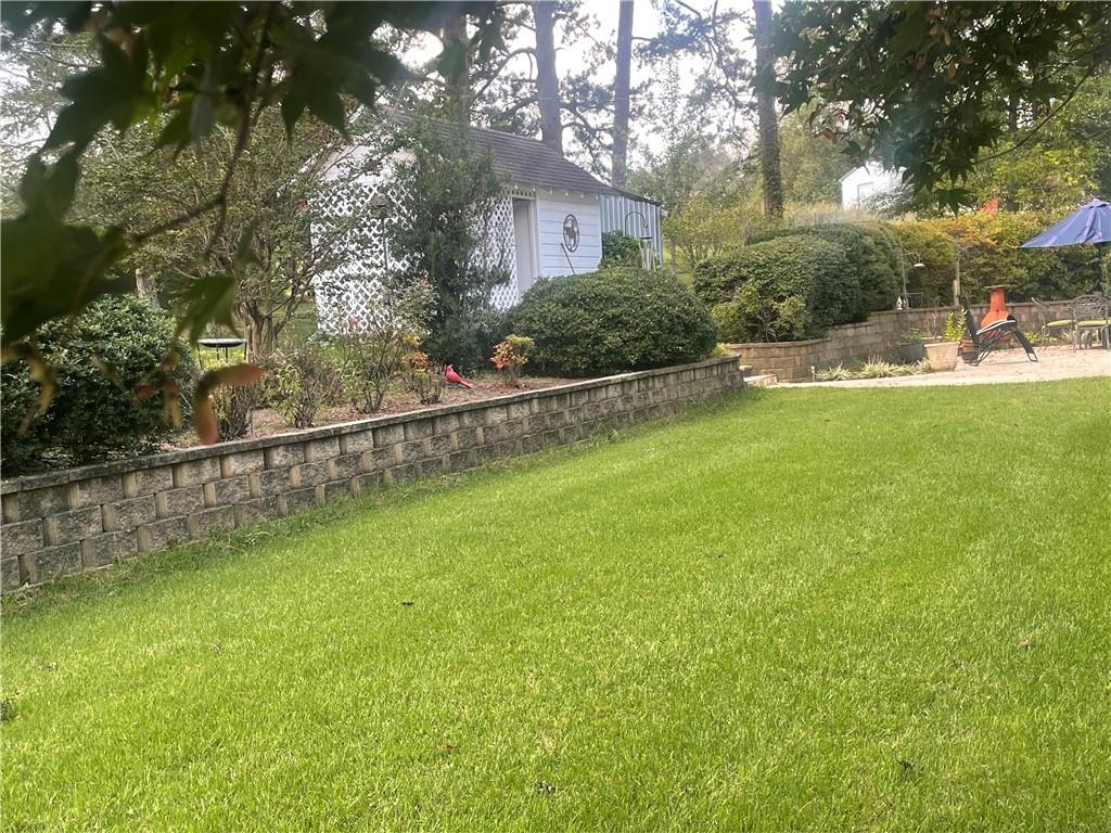 5937 Thompson Bridge Road Murrayville, GA 30564 - Photo 38 of 54 a view of outdoor space and yard