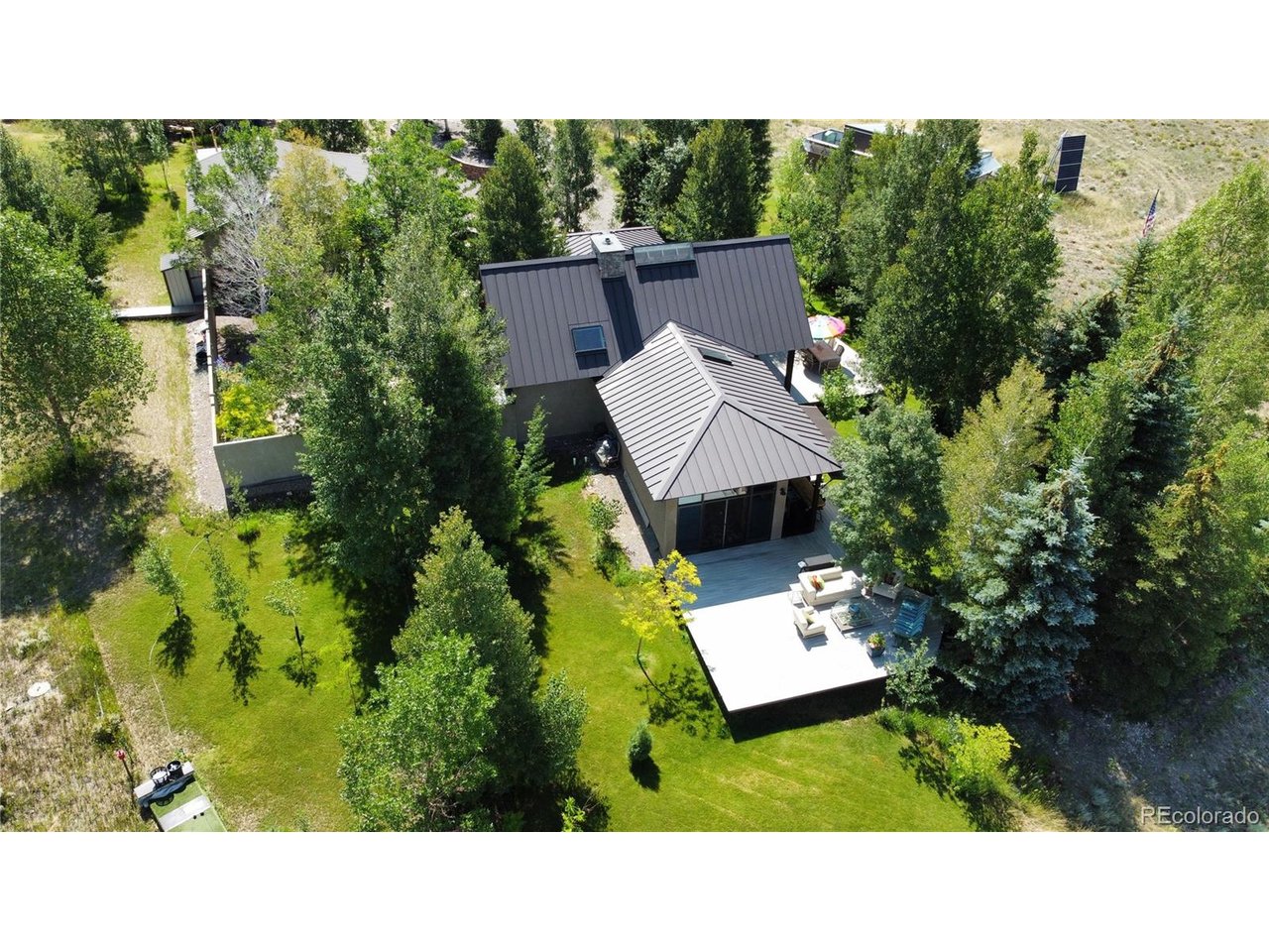 60248 County Rd LL57 Moffat, CO 81143 - Photo 2 of 50 Well Established Mature Trees Protect and Shade the Property