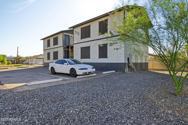 a car parked in front of a house