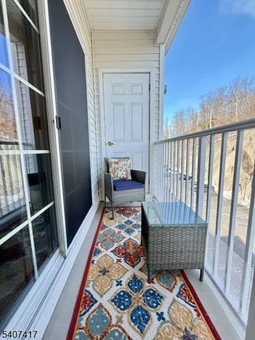 a room with furniture