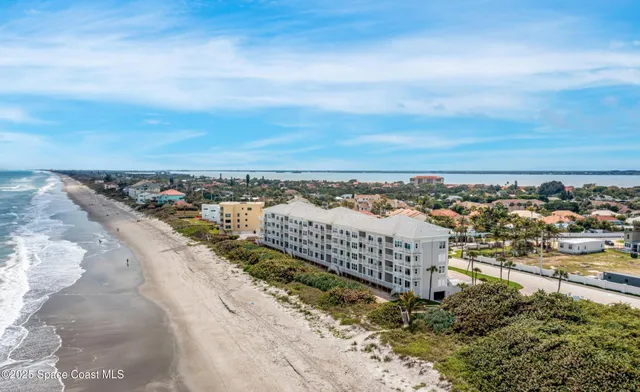 a front view of a building