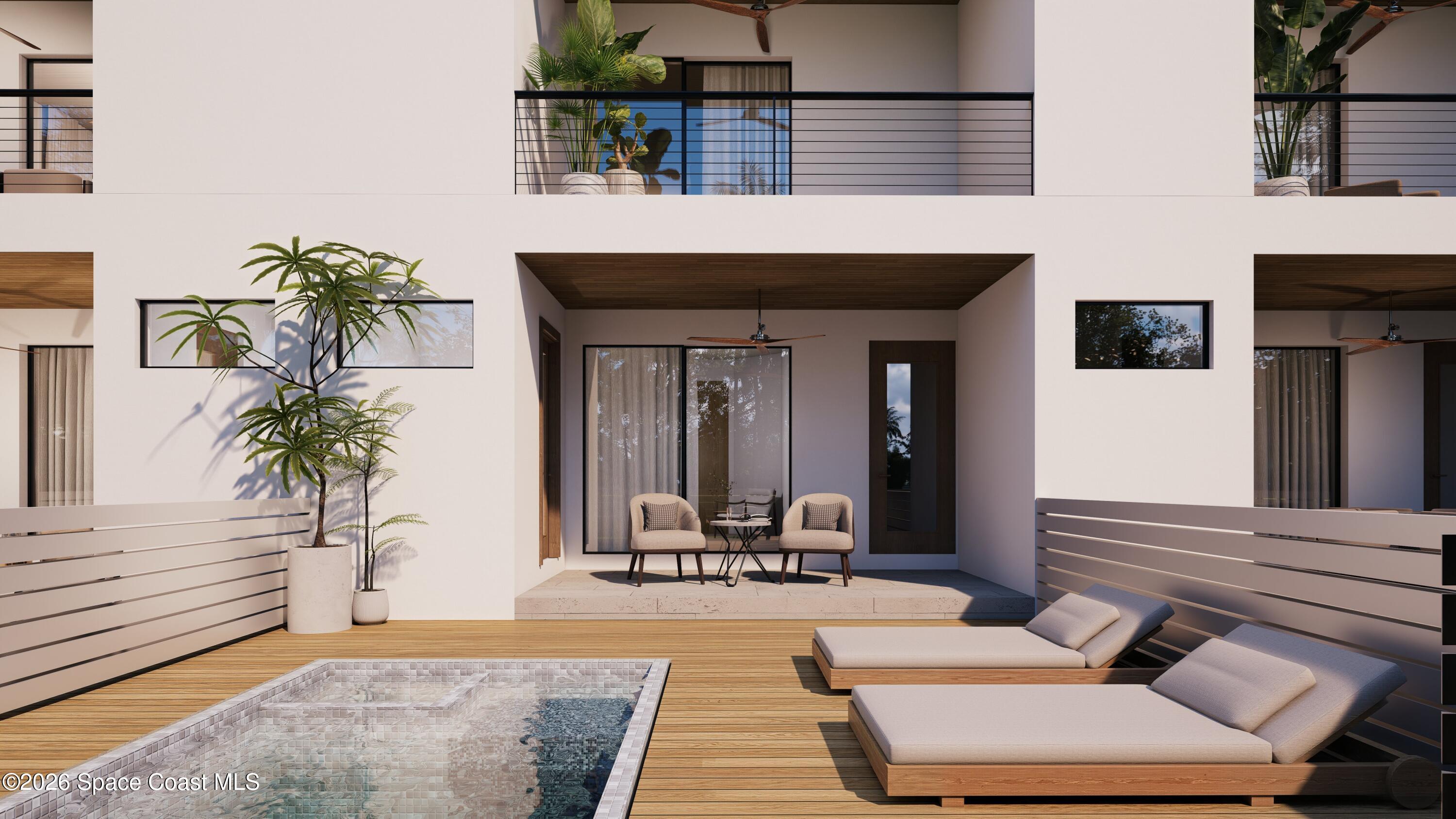 100 Flug Avenue Indialantic, FL 32903 - Photo 4 of 18 a house view with a outdoor space