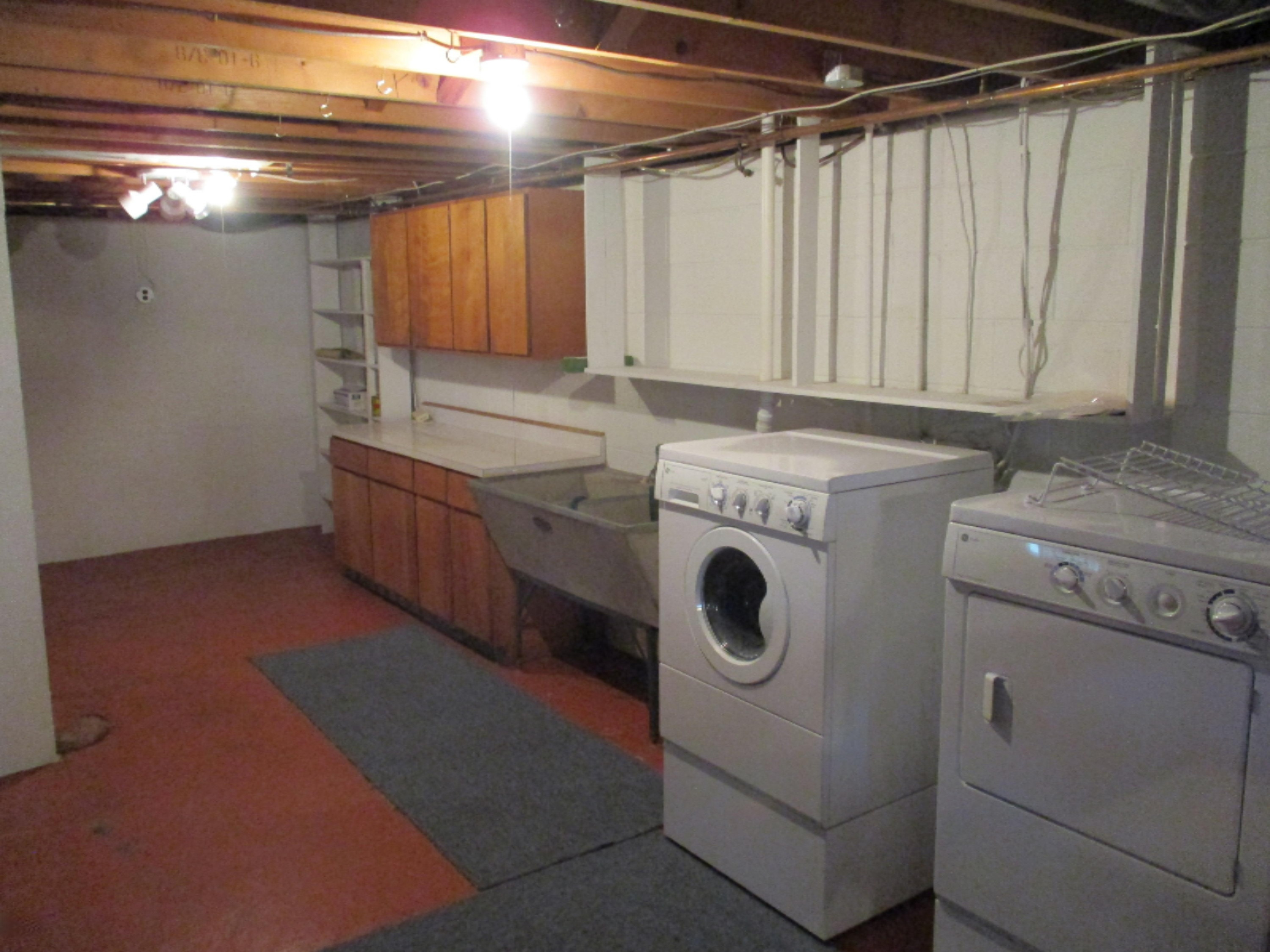 1909 Lenz Road Ludington, MI 49431 - Photo 15 of 22 Basement Laundry