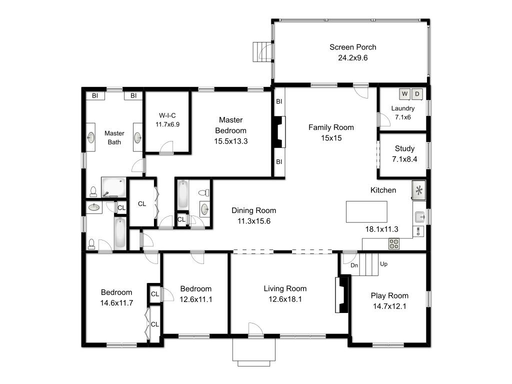20 Charlestowne Road Charleston, SC 29407 - Photo 21 of 21 Floor Plan
