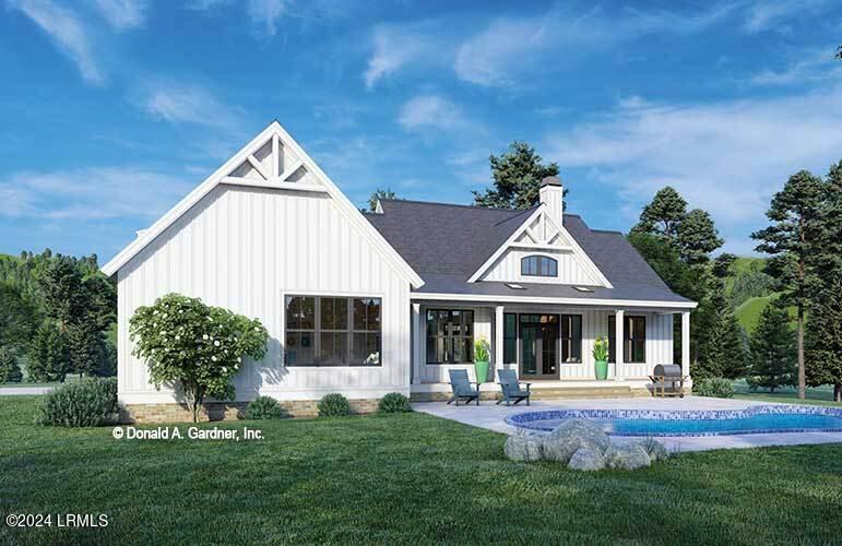 1038 Jonte Lane Manning, SC 29102 - Photo 7 of 18 House plan Back PAP