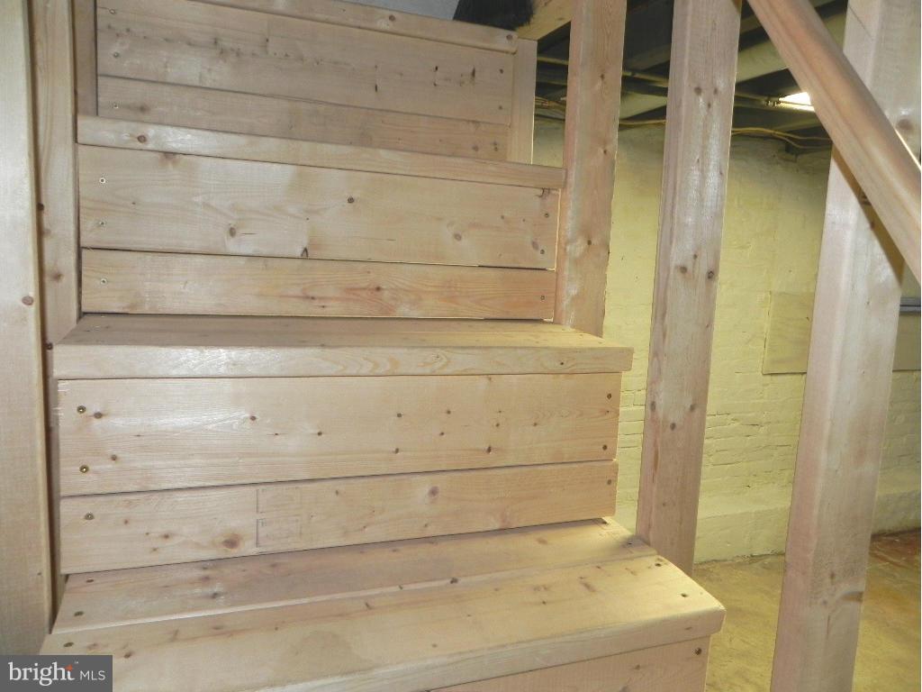 1315 Webster Street Baltimore, MD 21230 - Photo 27 of 29 New Basement Stairs