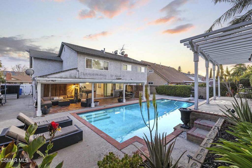 2371 Larch Street Simi Valley, CA 93065 - Photo 37 of 40 a view of a patio with swimming pool table and chairs