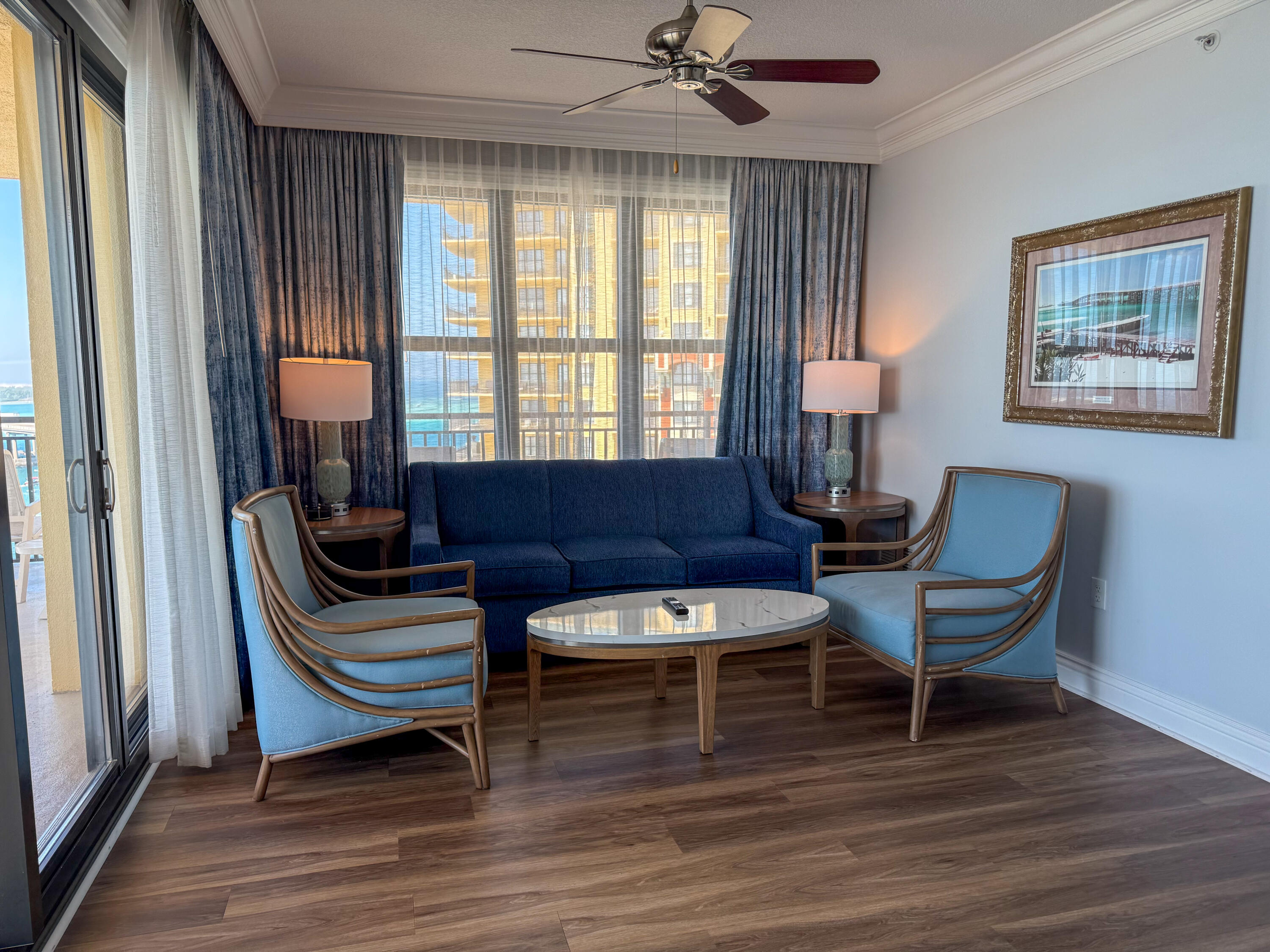 10 Harbor Boulevard, Unit E505F Destin, FL 32541 - Photo 5 of 25 a living room with furniture and a window