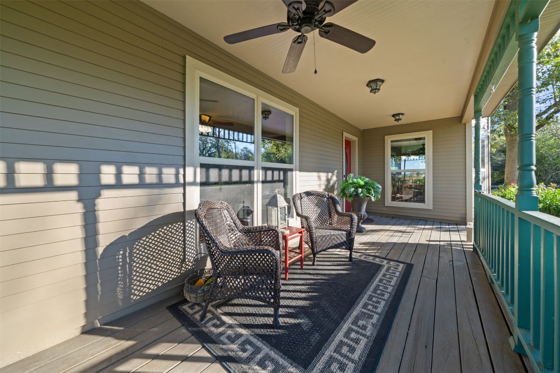 25948 Nelson Road Hempstead, TX 77445 - Photo 43 of 50 a view of a balcony with furniture