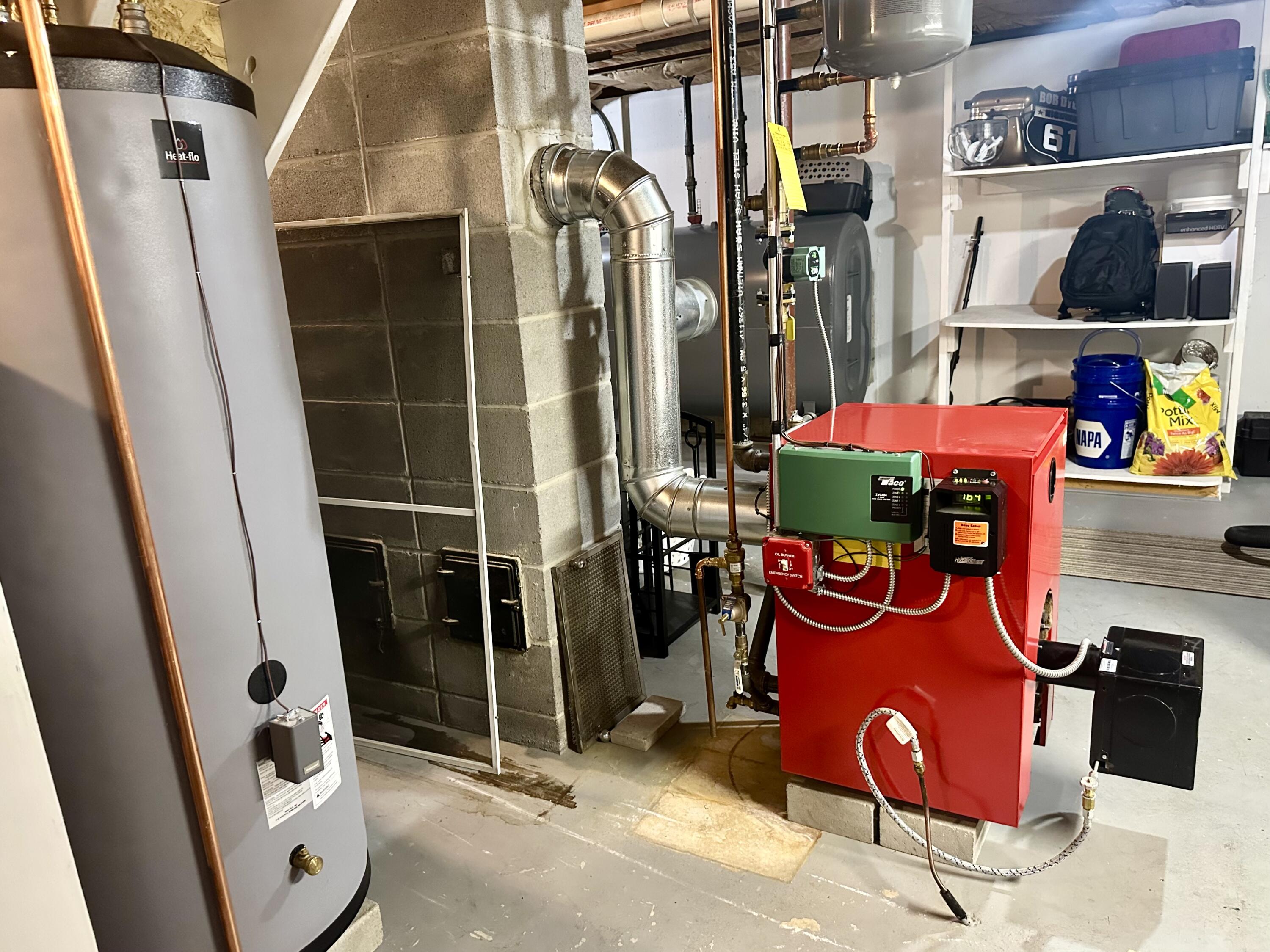 33 Jellerson Road Sanford, ME 04073 - Photo 18 of 28 18 - Basement Furnace and Water Heater