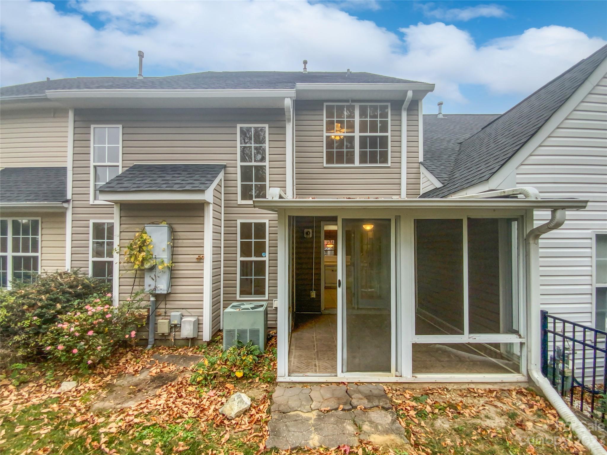 414 Robin Reed Court Pineville, NC 28134 - Photo 26 of 27 front view of a brick house with a large window