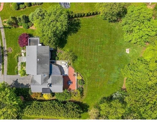 7 Stanford Road Wellesley, MA 02481 - Photo 16 of 17 an aerial view of a house with a yard