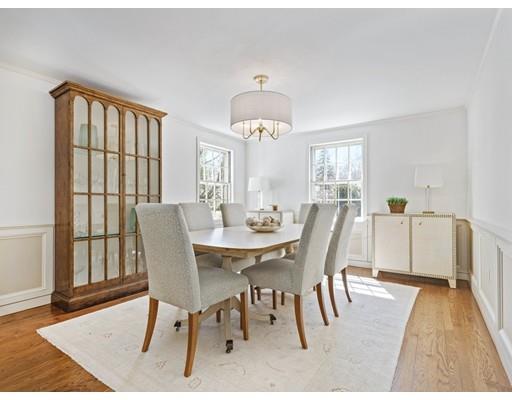 7 Stanford Road Wellesley, MA 02481 - Photo 9 of 17 a view of a a dining room with furniture window and wooden floor