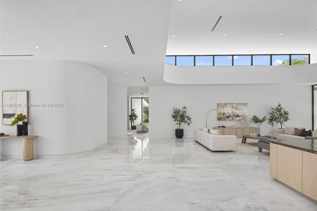 a view of a livingroom with furniture