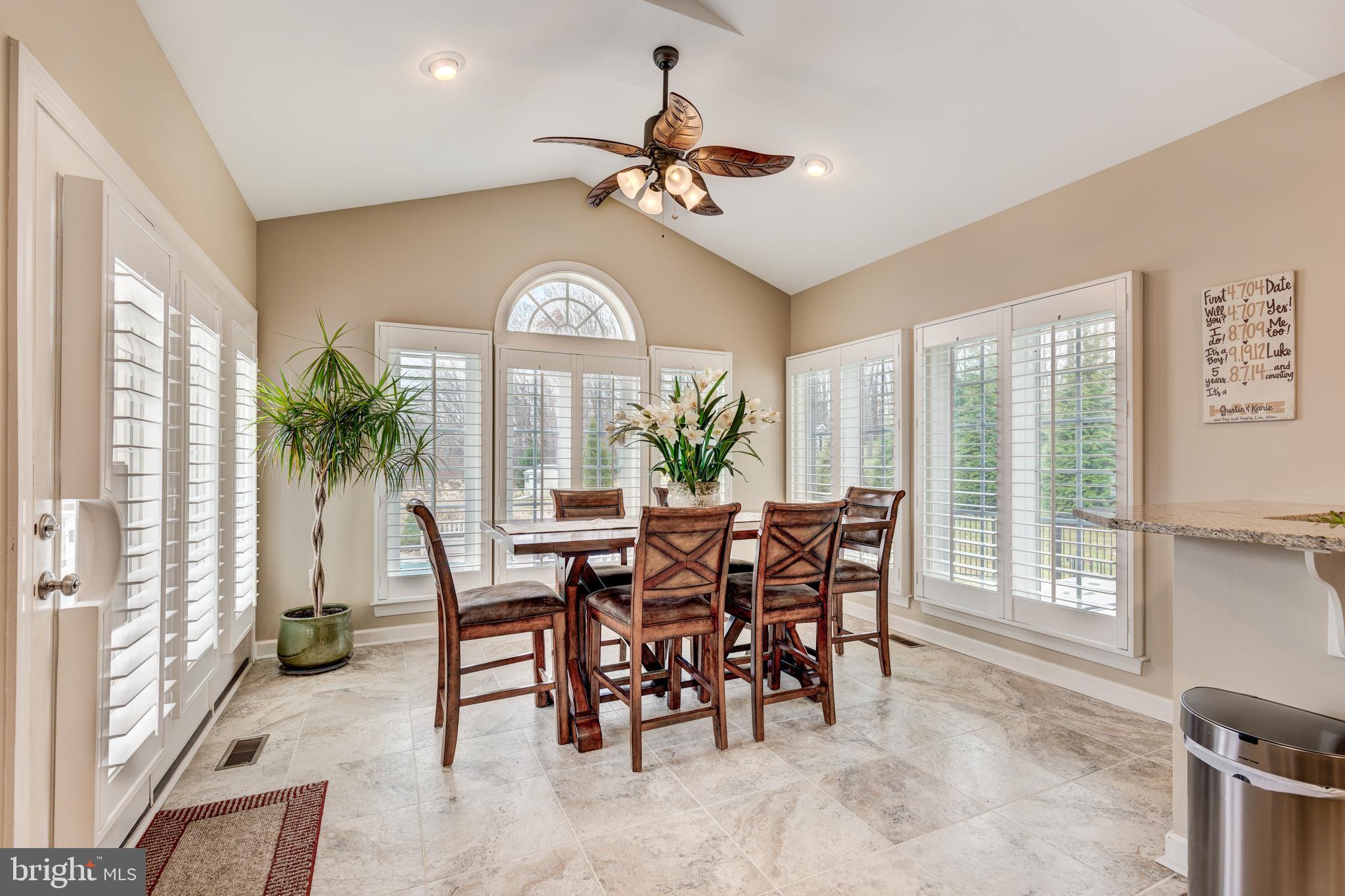 3011 Rockdale Road Freeland, MD 21053 - Photo 13 of 59 Morning room off kitchen with vaulted ceiling