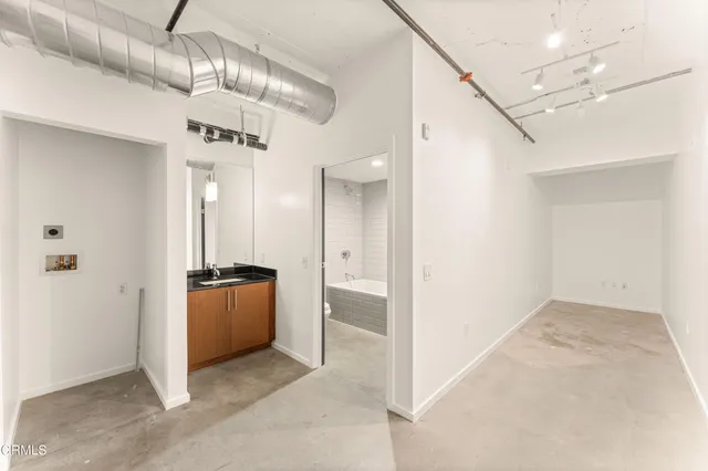 a view of a walk in closet