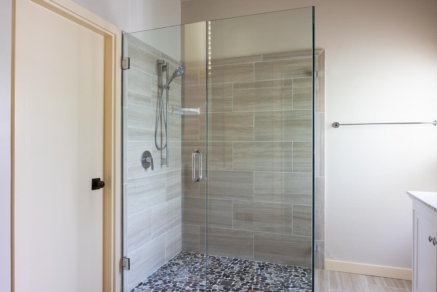 9621 Homestead Road Carmel, CA 93923 - Photo 18 of 30 a bathroom with a shower