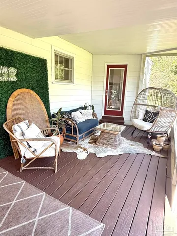 a outdoor space with chairs