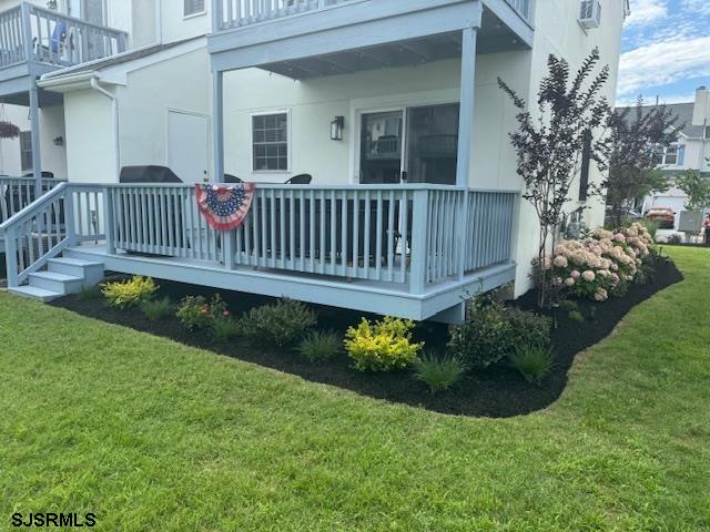 330 Gull Cove Brigantine, NJ 08203 - Photo 20 of 34 a view of a deck with a chair