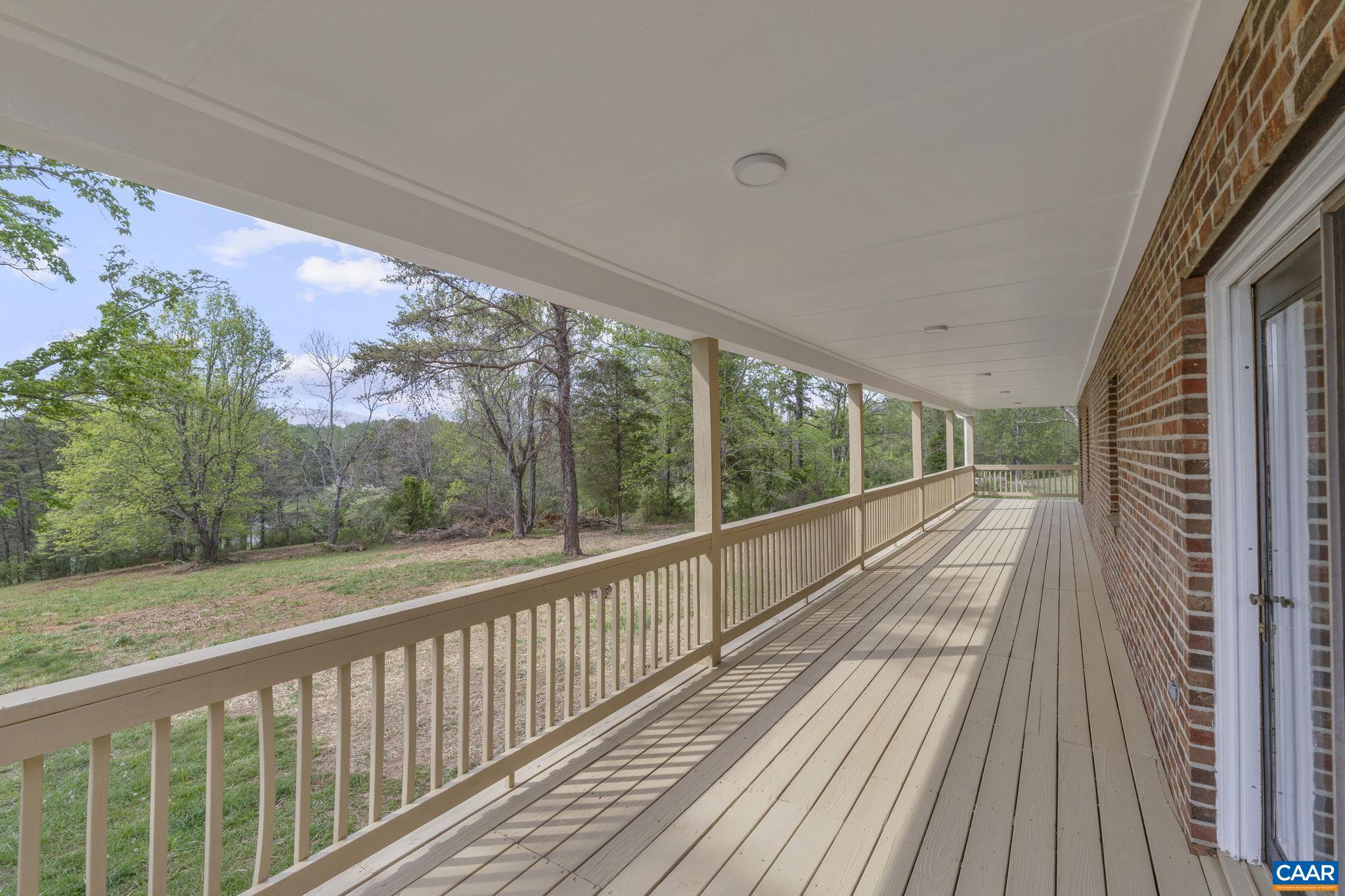 115 Montview Drive Ruckersville, VA 22968 - Photo 44 of 55 a view of balcony with wooden floor