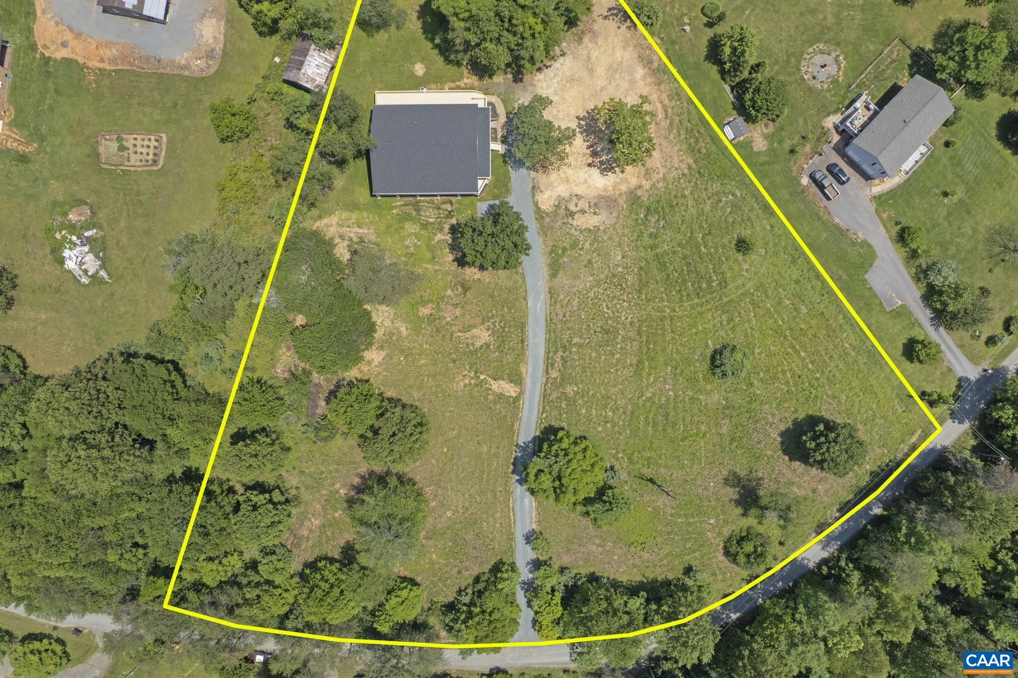 115 Montview Drive Ruckersville, VA 22968 - Photo 53 of 55 an aerial view of a residential houses with outdoor space