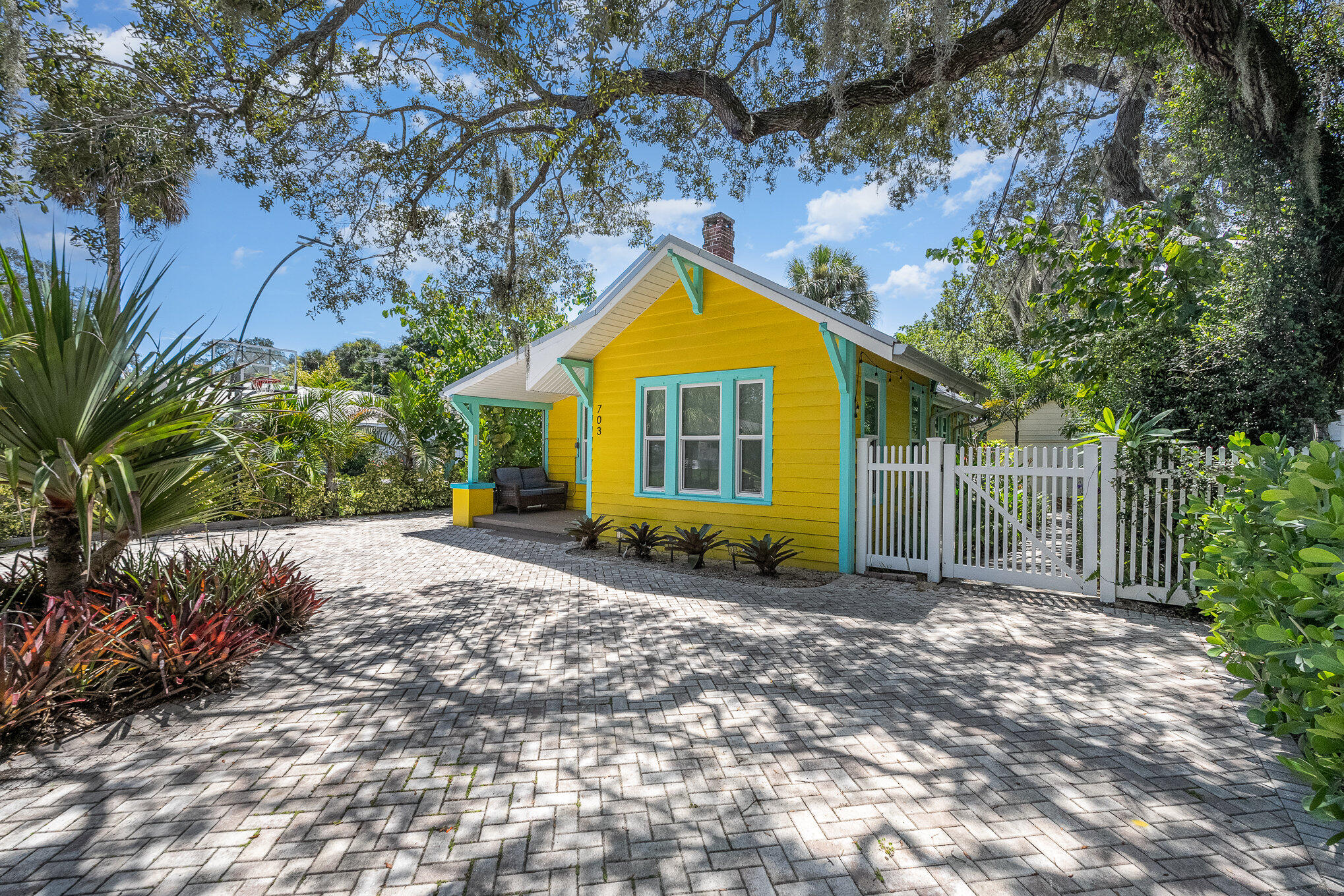 703 Shady Lane Melbourne, FL 32935 - Photo 2 of 23 a view of a house with a yard