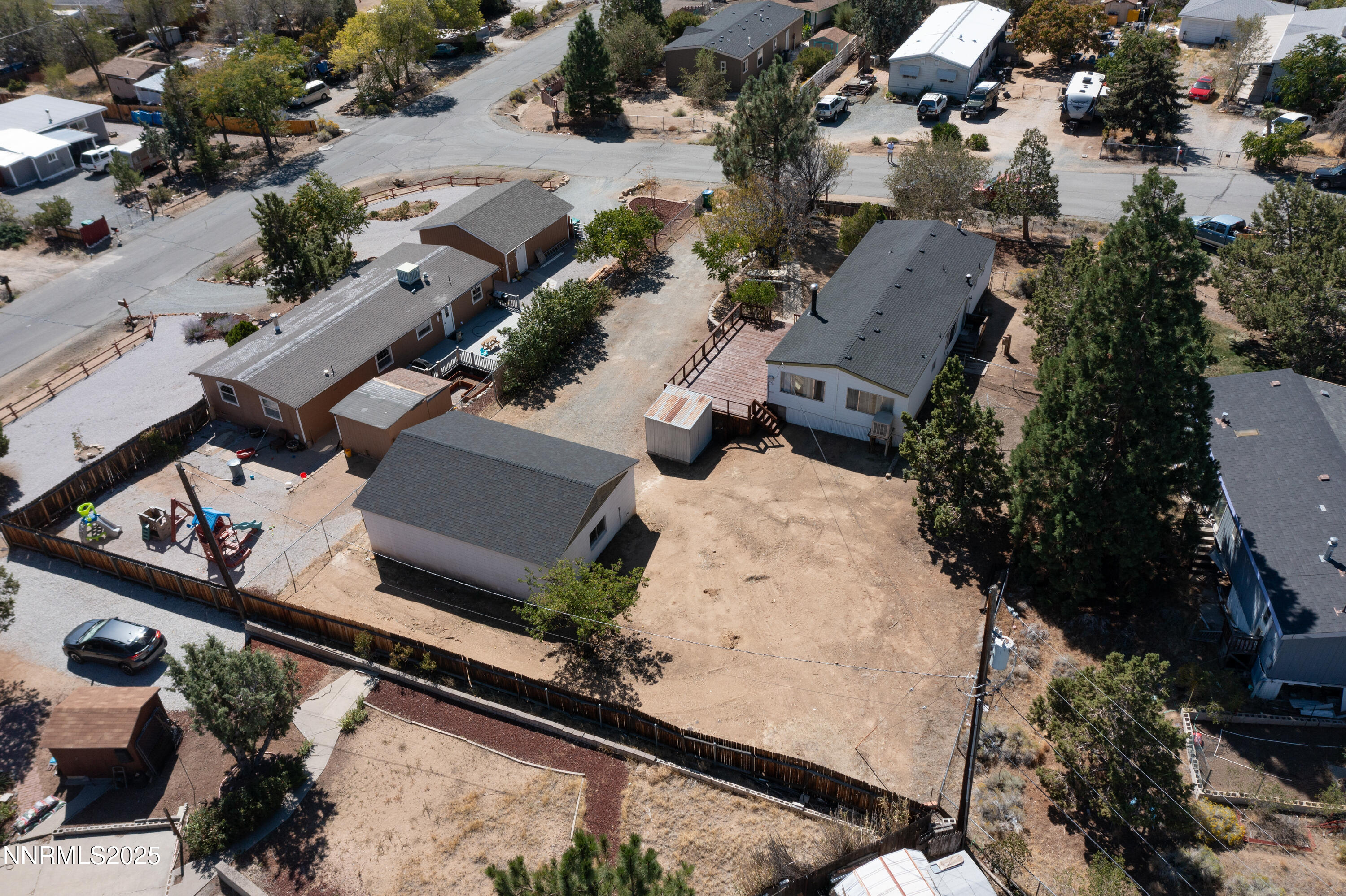 5961 Spring Valley Circle Sun Valley, NV 89433 - Photo 20 of 20 an aerial view of house with yard