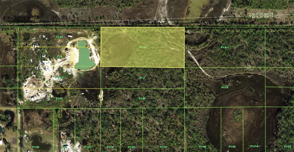 30694 Oil Well Road Punta Gorda, FL 33955 - Photo 1 of 1 Plat map of five acres