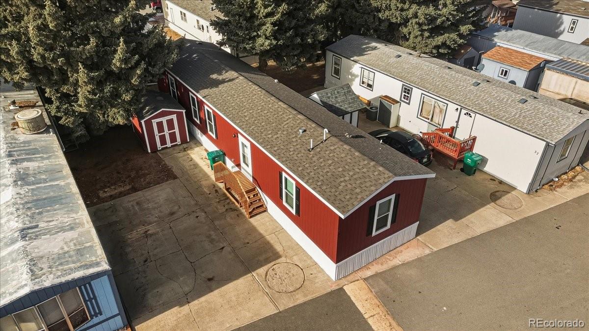 230 North 2nd Berthoud, CO 80513 - Photo 20 of 21 an aerial view of a house