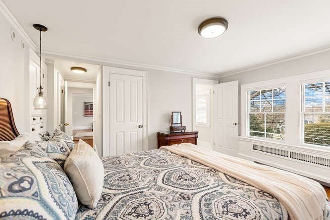 6 Hayes Avenue Lexington, MA 02420 - Photo 21 of 34 a bedroom with a bed and a window
