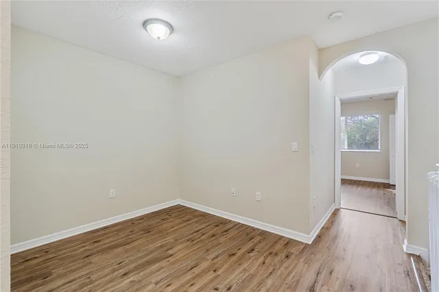 wooden floor in an empty room