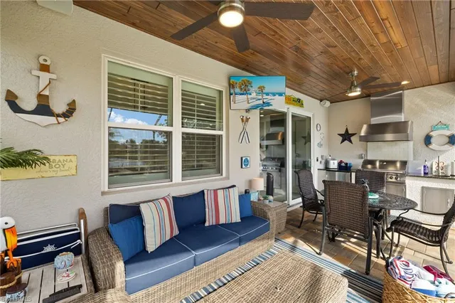 a view of yard with a patio