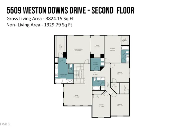 $815,000 | 5509 Weston Downs Drive, Durham, NC 27707