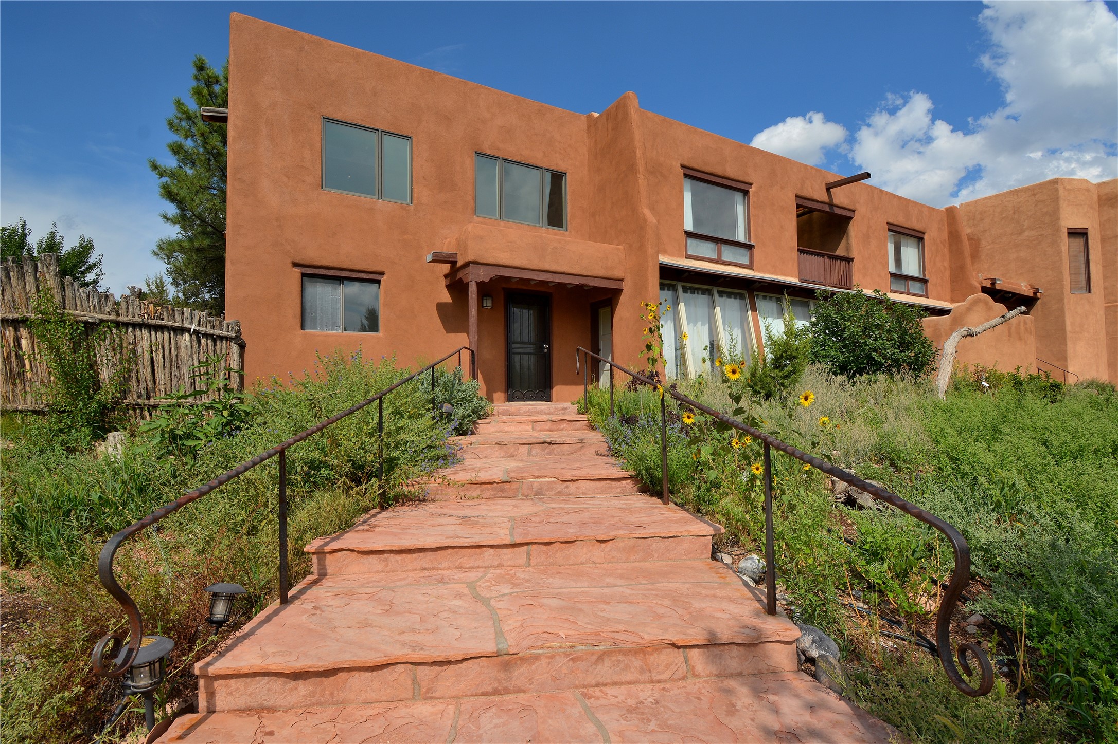 904 Bishops Lodge Road Santa Fe, NM 87501 - Photo 31 of 51 Steps leading to downstairs apartment