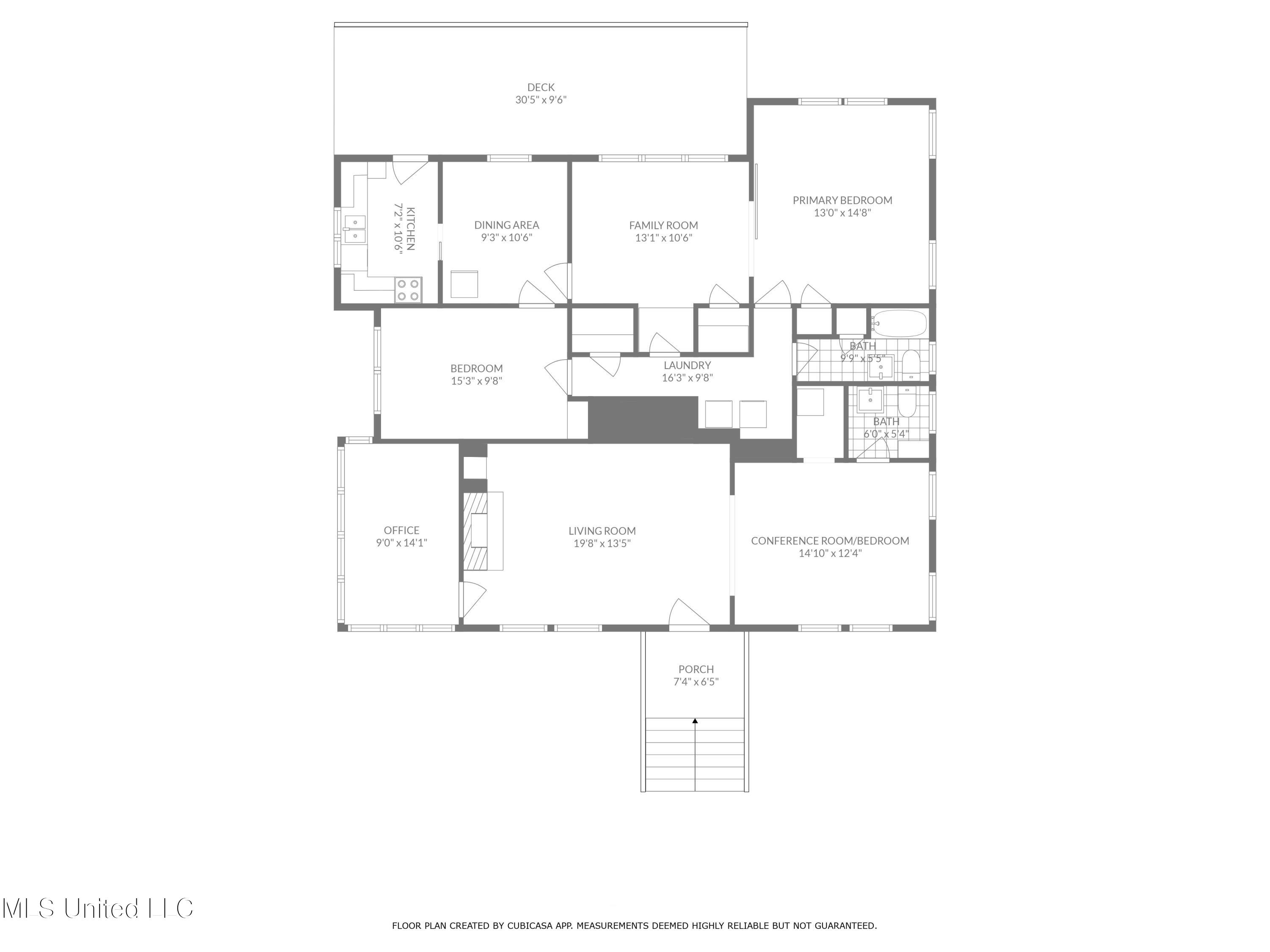 3413 North State Street Jackson, MS 39216 - Photo 47 of 47 Floor Plan