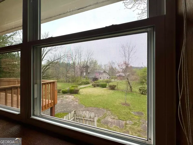 a view of lot of a window
