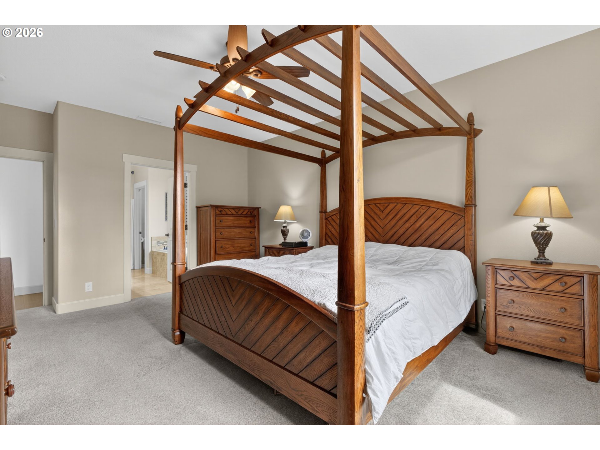 2003 Northwest 17th Street Battle Ground, WA 98604 - Photo 12 of 30 a bedroom with a bed and a night stand