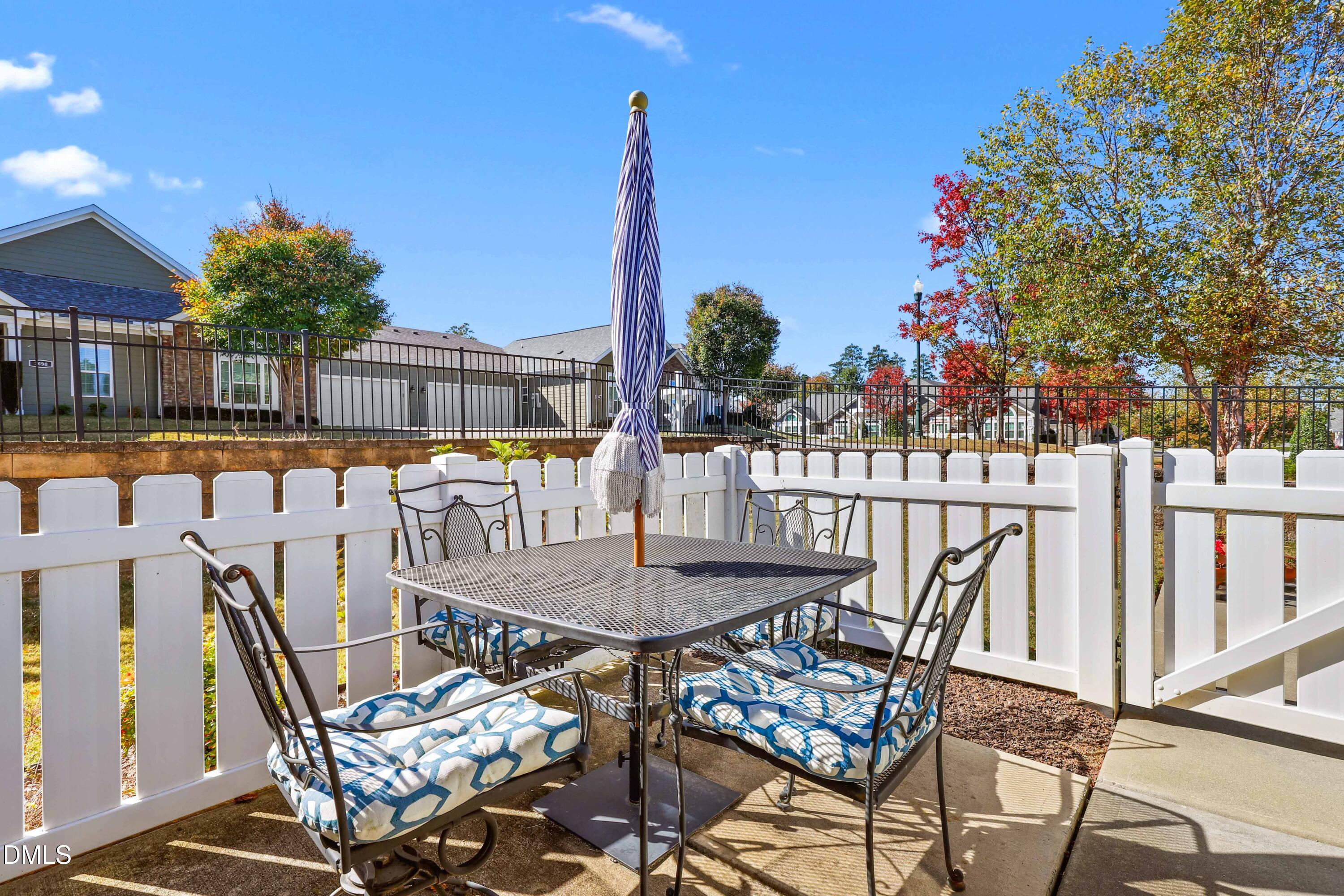 1663 Winter Wren Circle Wake Forest, NC 27587 - Photo 26 of 31 a view of a balcony with chairs