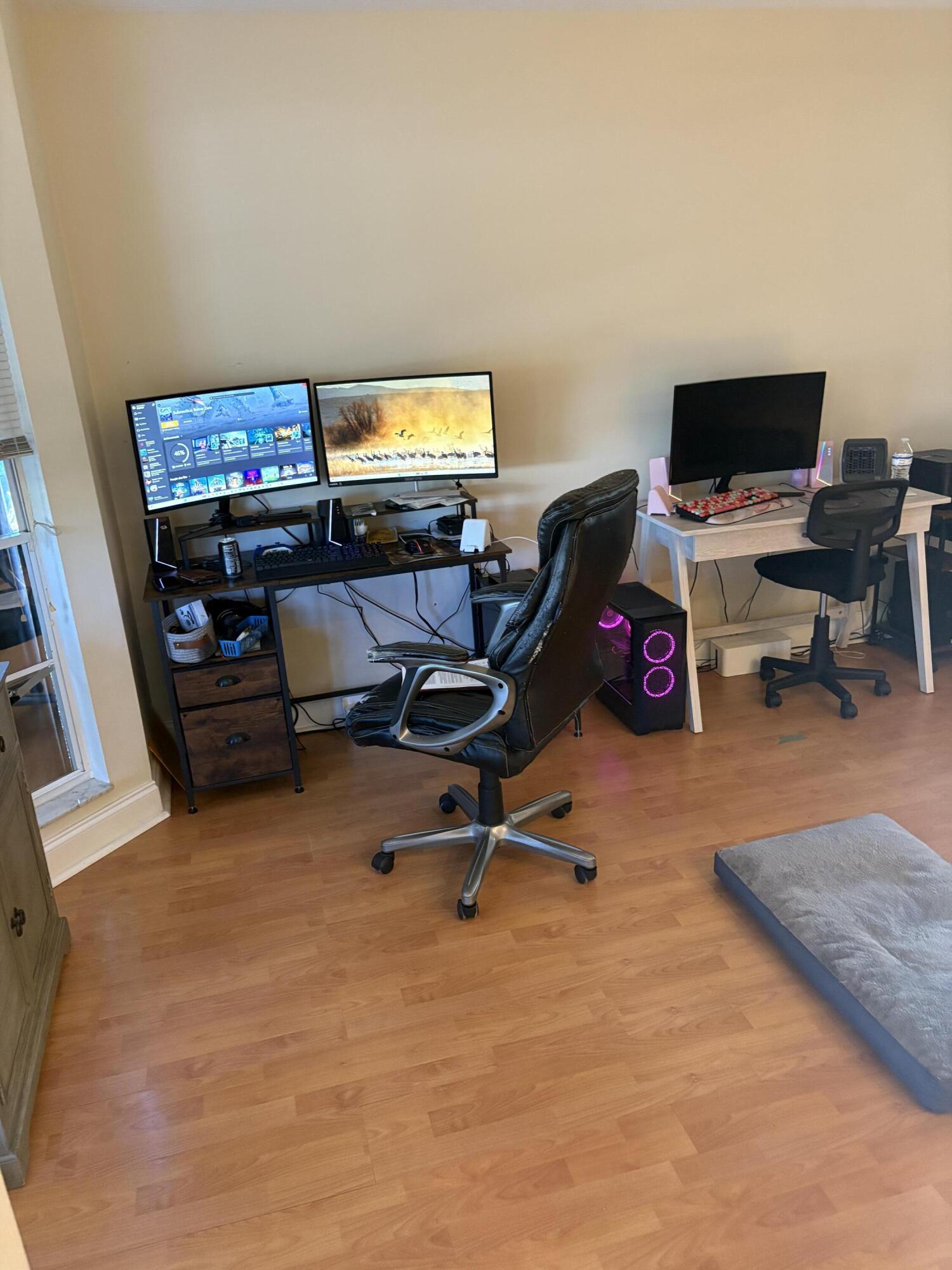 1011 Southwest 134th Avenue Davie, FL 33325 - Photo 10 of 18 a view of a workspace with furniture and a window