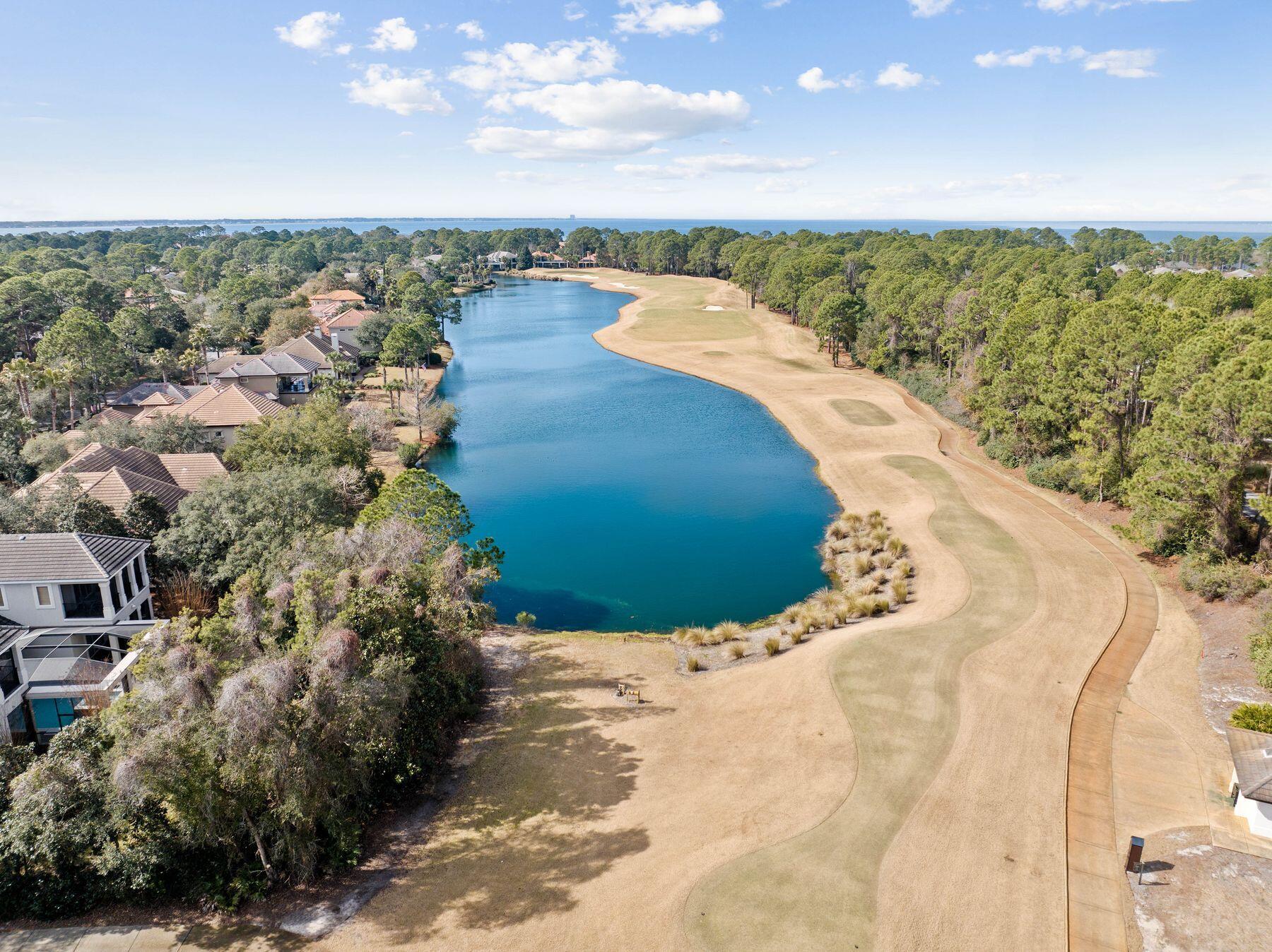 2939 Pine Valley Road Miramar Beach, FL 32550 - Photo 66 of 71 a view of a lake in middle of the town