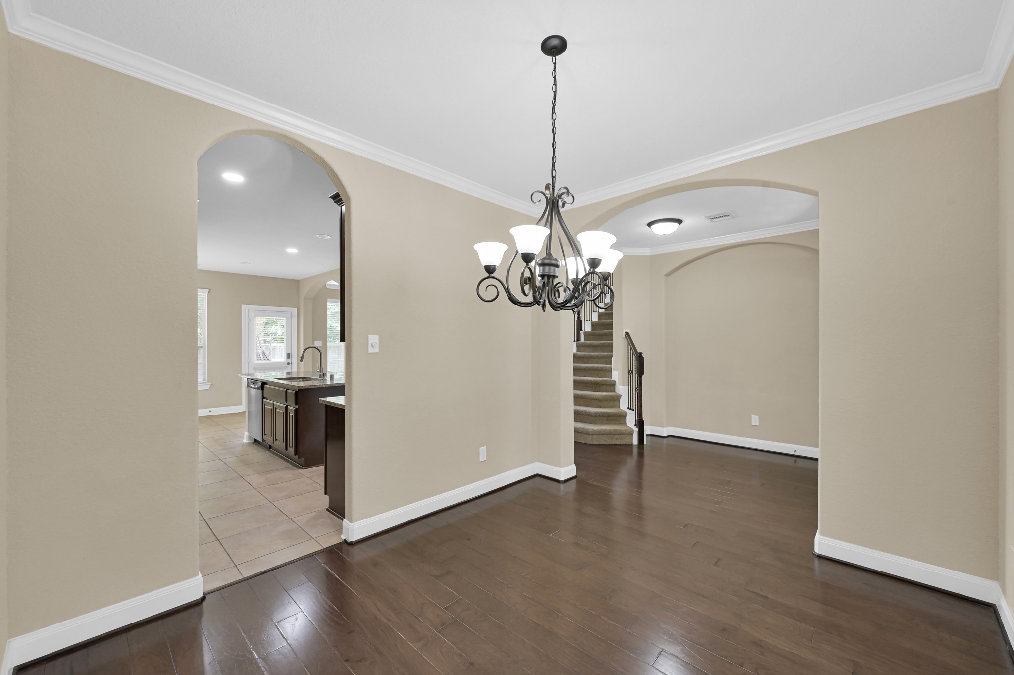 106 North Pinto Point Circle Spring, TX 77389 - Photo 5 of 39 a view of a livingroom with a chandelier