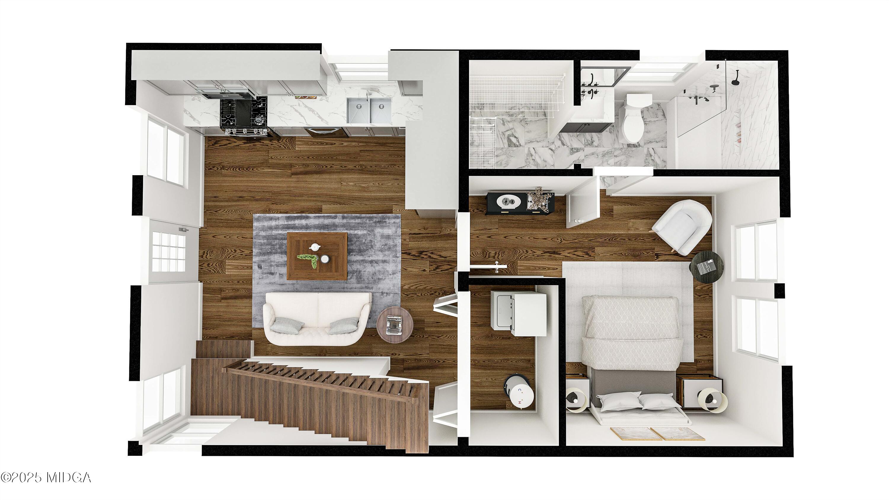 114 Emily Street Macon, GA 31204 - Photo 2 of 21 a picture of a bench in kitchen