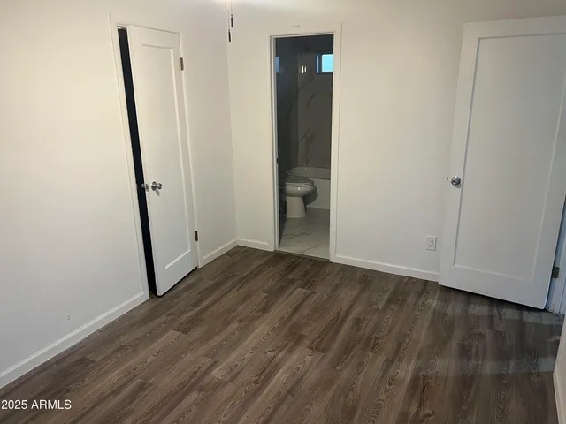 a view of wooden floor