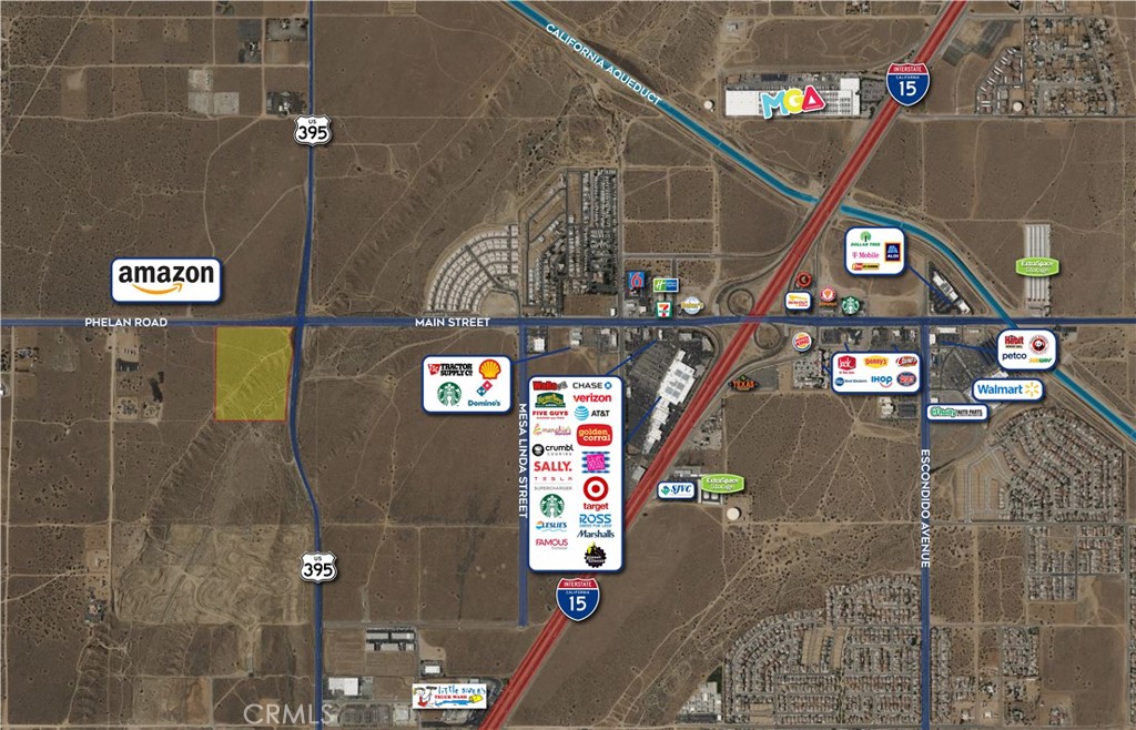 0 Us-395 Hesperia, CA 92344 - Photo 11 of 11 a view of a parking area