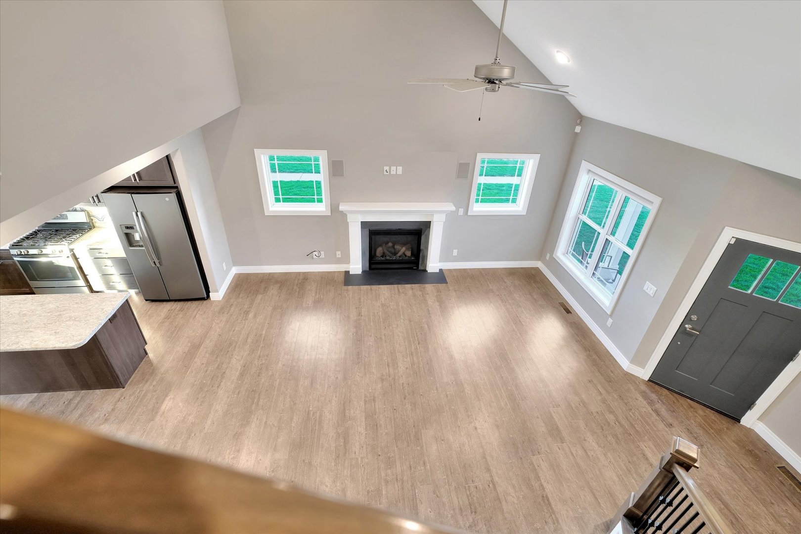 3402 Boulder Ridge Drive Champaign, IL 61822 - Photo 22 of 42 a view of an empty room and fire place